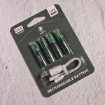 باتری گرین لاین نیم قلمی AAA شارژی(AA)